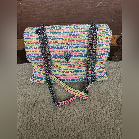Kurt Geiger Handbags - Kurt Geiger Tweed Rainbow Handbag